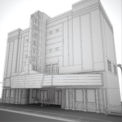 theater stanchions movie max - Theater by AhearnART