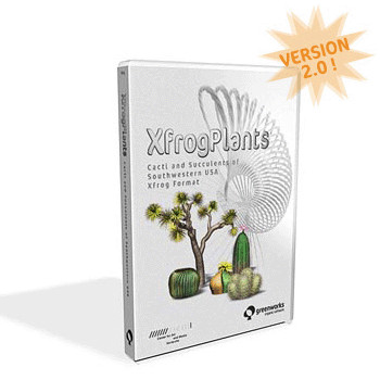 3ds xfrogplants prickly pear plant - XfrogPlants Prickly Pear by xfrog
