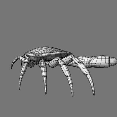crab claws obj - crab by AexisOnFire
