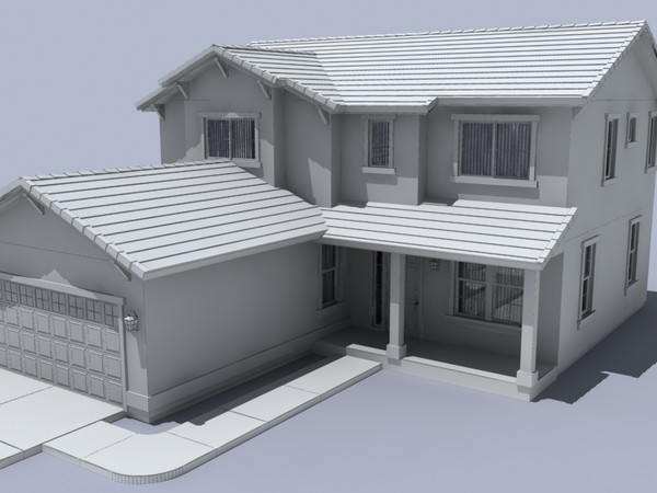house set 10 3d 3ds - house set of 10 by monkeyodoom