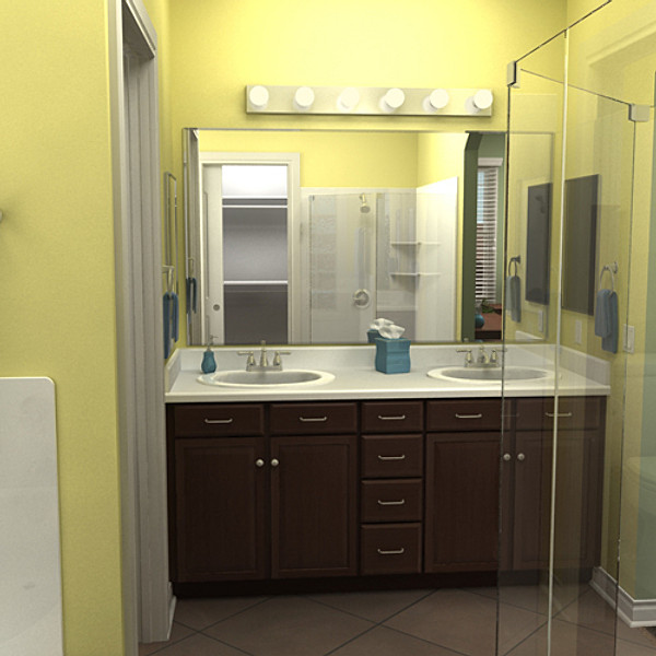 3d house interior exterior model - house interior/exterior by monkeyodoom