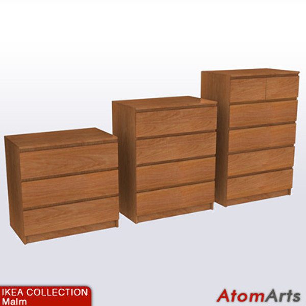 ikea furniture 3d model - IKEA Furniture Collection by Atom Arts