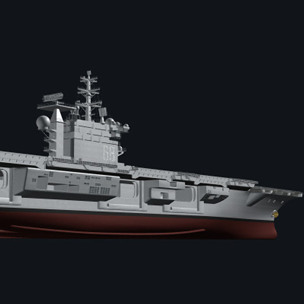 cvn-68 nimitz 3d max - Nimitz & F18E by earth art
