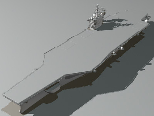 cvn-68 nimitz 3d max - Nimitz & F18E by earth art