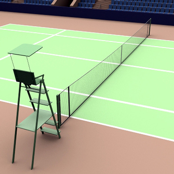 3d tennis arena - Tennis Arena by scripter