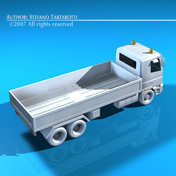 3ds max deck truck - Truck low boards deck by tartino