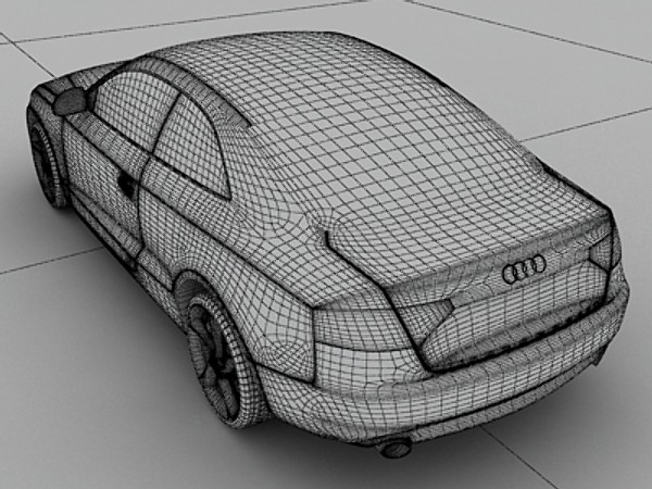 audi a5 luxury 3d model - Audi A5 by fabelar