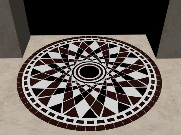 3d model floor tile - dosmee.max by erkin harmanli