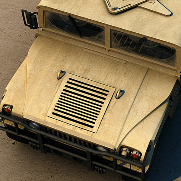 humvee military jeeps 3d max - Humvee Military HMMWV by earth art