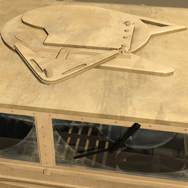 humvee military jeeps 3d max - Humvee Military HMMWV by earth art
