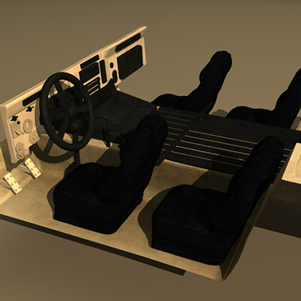 humvee military jeeps 3d max - Humvee Military HMMWV by earth art