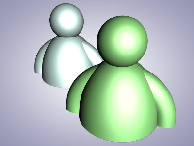 3d msn characters - MSN characters by jojobull