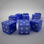 dice reflectiveness 3d max