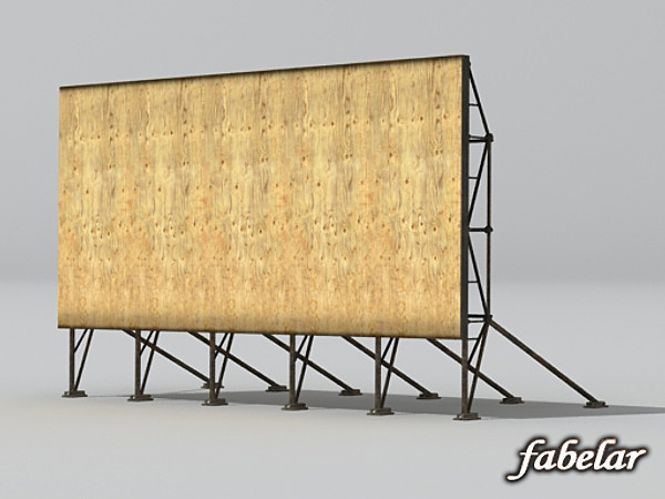 3ds max billboard - Billboard by fabelar