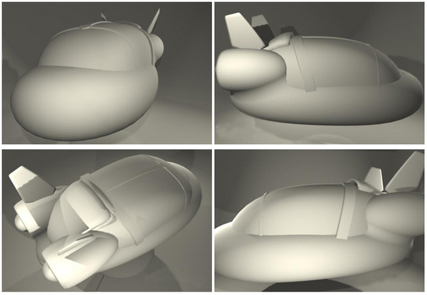 vehicle 3d ma - FlyingCar.mb by sansim