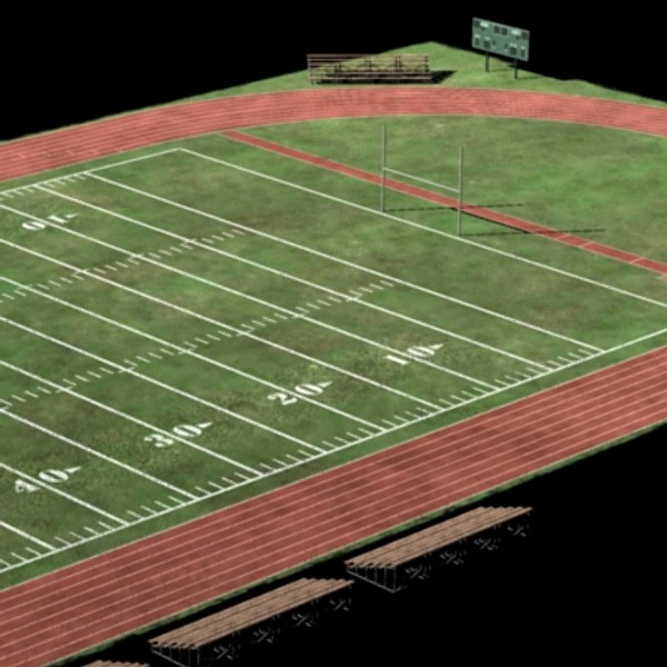 3ds max football field - Football Field by dastolidigital