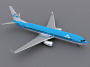 3ds max aircraft klm