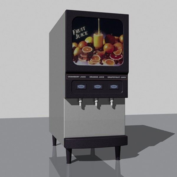 3d juice dispenser - Juice Dispenser by mostlysquare