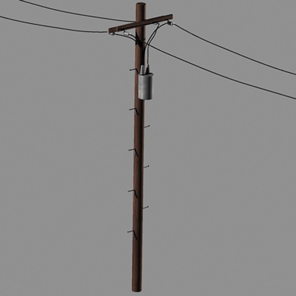 maya telephone pole - Telephone Pole by dastolidigital