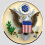 coat arms united states 3d obj