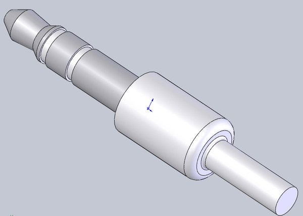 iphone jack 3ds - Free SolidWorks iPhone Headphone Jack 3.5mm by 3D MECHANICAL ENCYCLOPEDIA