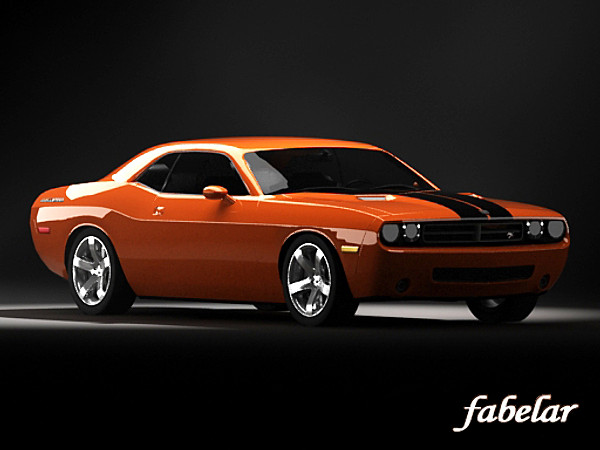 dodge challenger concept max - Dodge Challenger concept by fabelar