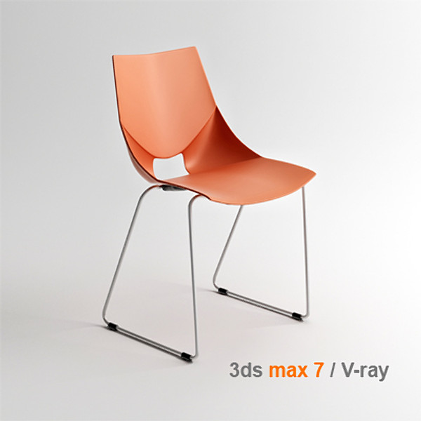 3ds max modern stacking chair mobexpert - mobexpert sirio stacking chair by lajhar