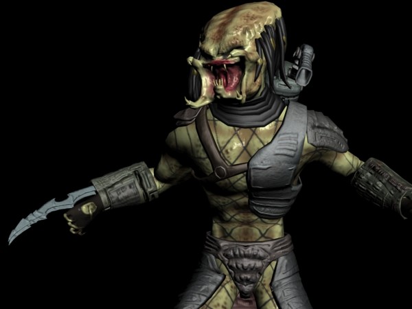 3d rigged predator - Predator - RIGGED by Andrew Alonso