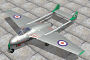 3d havilland vampire jet fighter