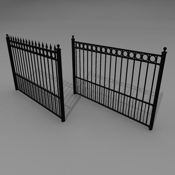 maya iron fence - Iron Fence by ArtboySHF