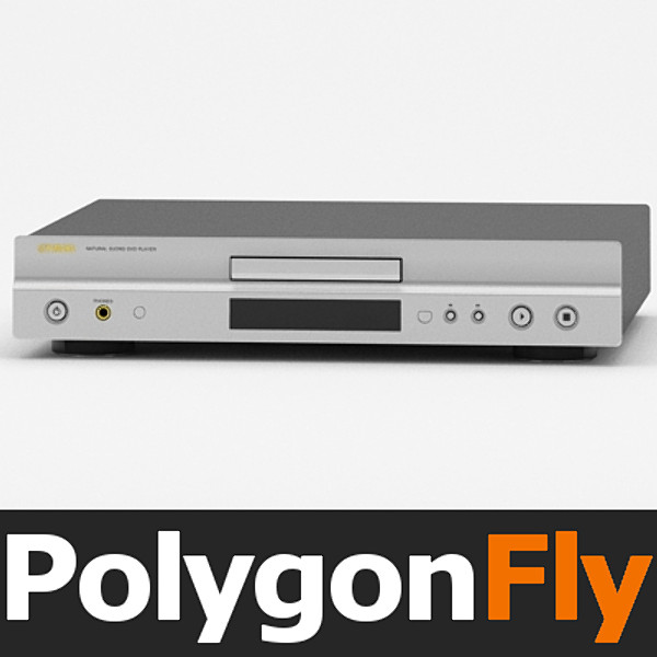 dvd 04 3d model - DVD_04 by PolygonFly