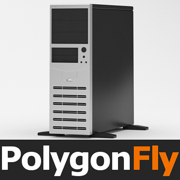desktop 04 3d model - DESKTOP_04 by PolygonFly