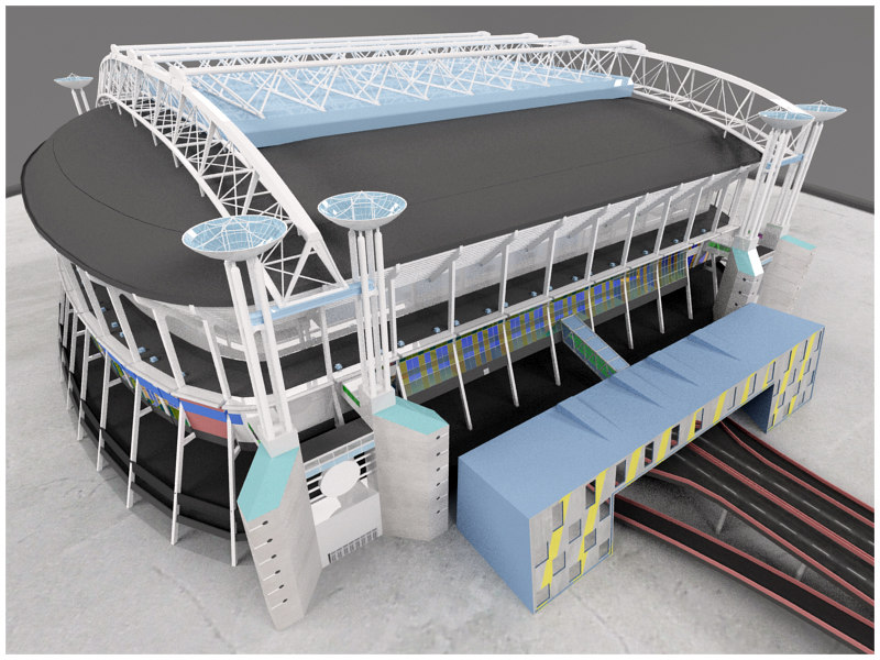 short long track arenas 3ds - Short/Long Track Arenas - Interior and Exterior... by Tornado Studio