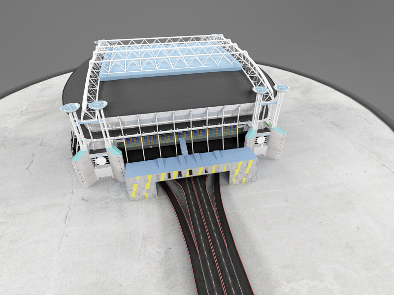 short long track arenas 3ds - Short/Long Track Arenas - Interior and Exterior... by Tornado Studio