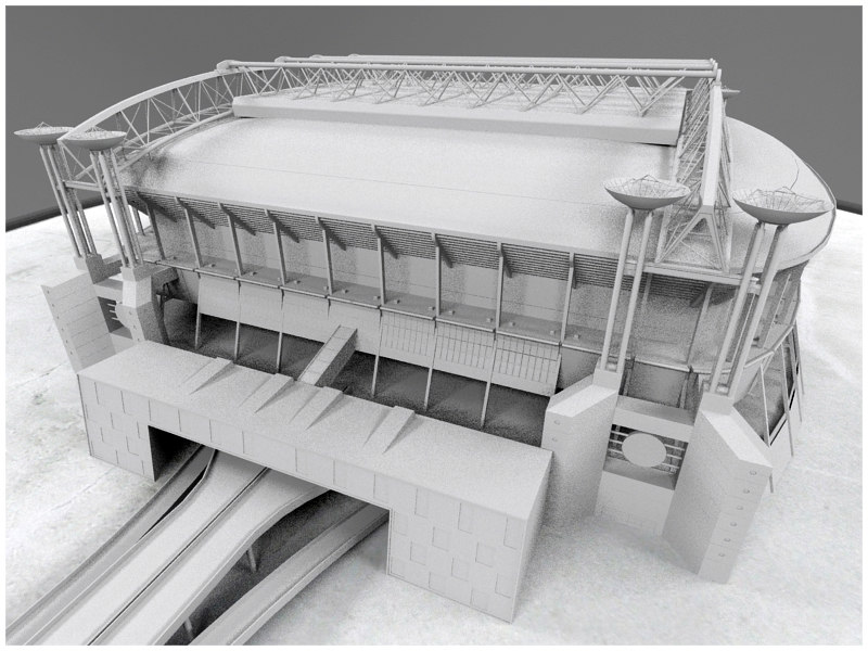 short long track arenas 3ds - Short/Long Track Arenas - Interior and Exterior... by Tornado Studio