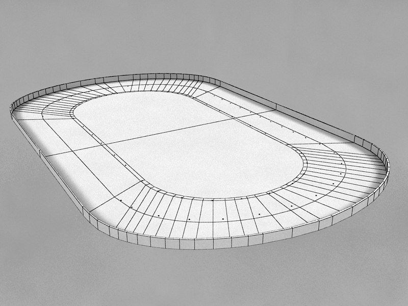 short long track arenas 3ds - Short/Long Track Arenas - Interior and Exterior... by Tornado Studio