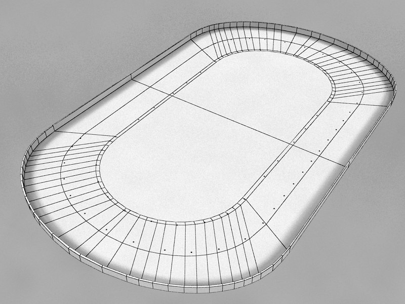 short long track arenas 3ds - Short/Long Track Arenas - Interior and Exterior... by Tornado Studio