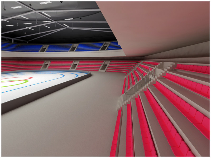 short long track arenas 3ds - Short/Long Track Arenas - Interior and Exterior... by Tornado Studio