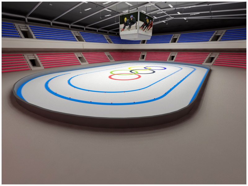short long track arenas 3ds - Short/Long Track Arenas - Interior and Exterior... by Tornado Studio
