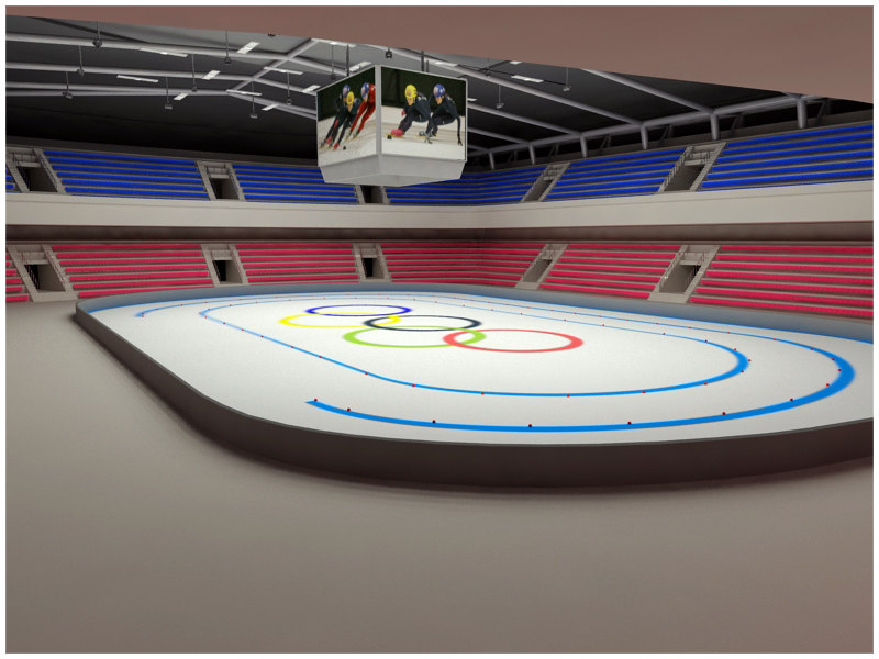 short long track arenas 3ds - Short/Long Track Arenas - Interior and Exterior... by Tornado Studio