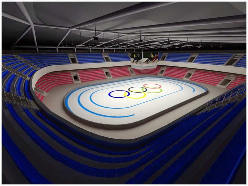 short long track arenas 3ds - Short/Long Track Arenas - Interior and Exterior... by Tornado Studio