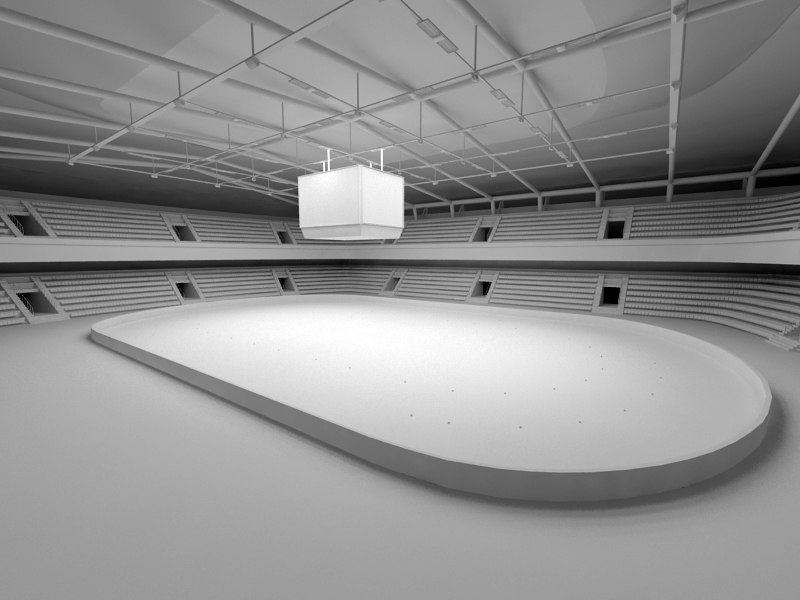 short long track arenas 3ds - Short/Long Track Arenas - Interior and Exterior... by Tornado Studio