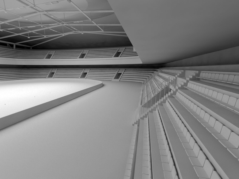 short long track arenas 3ds - Short/Long Track Arenas - Interior and Exterior... by Tornado Studio