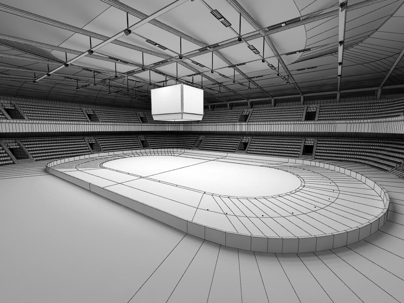 short long track arenas 3ds - Short/Long Track Arenas - Interior and Exterior... by Tornado Studio