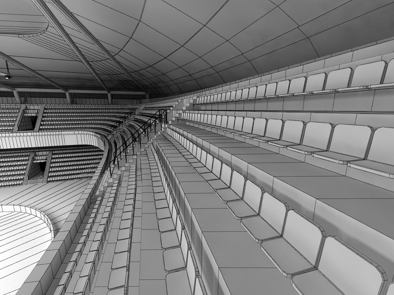 short long track arenas 3ds - Short/Long Track Arenas - Interior and Exterior... by Tornado Studio