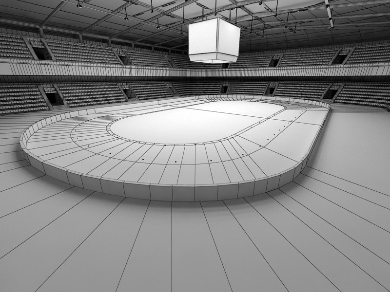 short long track arenas 3ds - Short/Long Track Arenas - Interior and Exterior... by Tornado Studio
