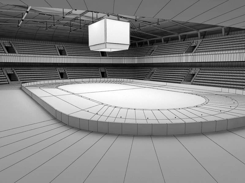 short long track arenas 3ds - Short/Long Track Arenas - Interior and Exterior... by Tornado Studio