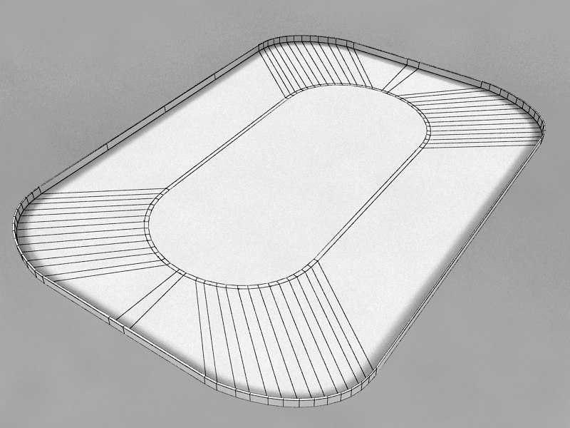 short long track arenas 3ds - Short/Long Track Arenas - Interior and Exterior... by Tornado Studio