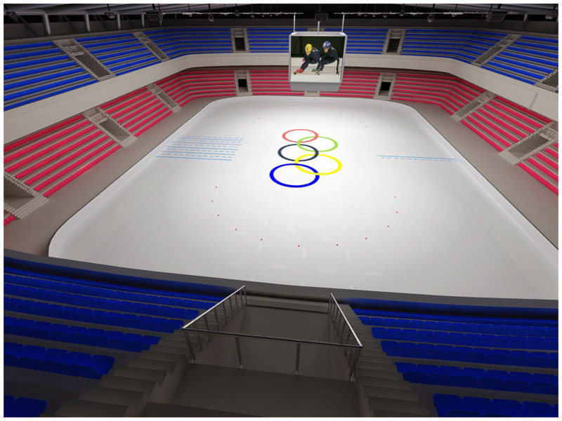 short long track arenas 3ds - Short/Long Track Arenas - Interior and Exterior... by Tornado Studio