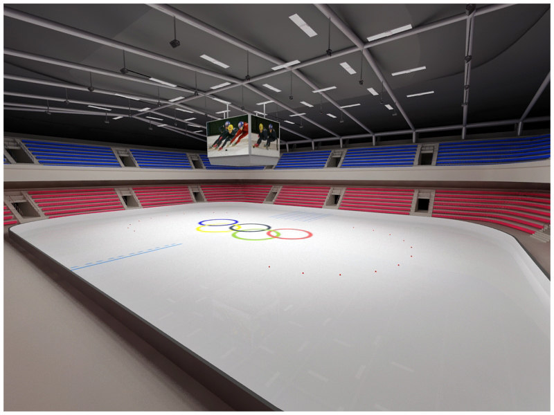 short long track arenas 3ds - Short/Long Track Arenas - Interior and Exterior... by Tornado Studio